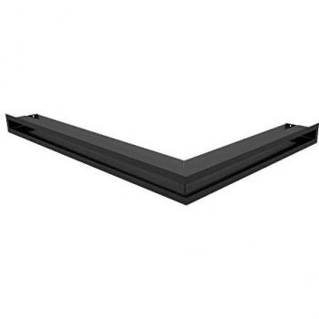 Bouchon de ventilation LUFT coin gauche 76,6×54,7×6 mm noir