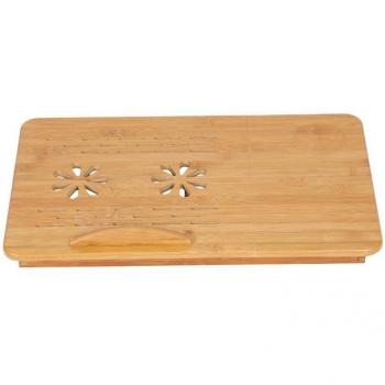 Ecritorio MINKUROW en Madera – Soporte Plegable con Ventilación