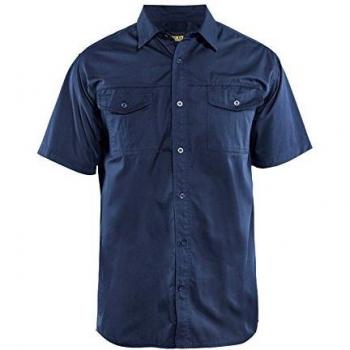 Camicia Twill Blu Navy XL per Lavoro