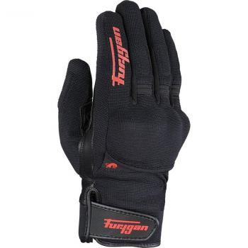 Gants moto Furygan Jet D3O mi-saison/all season Noir-Rouge