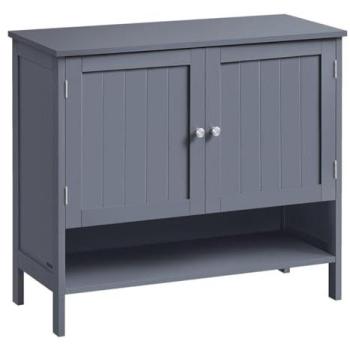 Moderne 3‑Lagen Schoenendoos Leisteengrijs – Landelijk Design