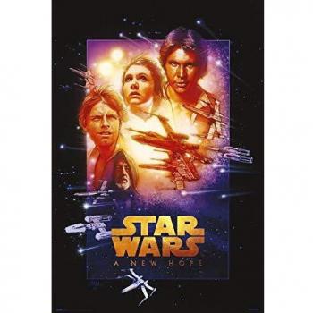 Póster Star Wars Una Nueva Esperanza Edición Especial