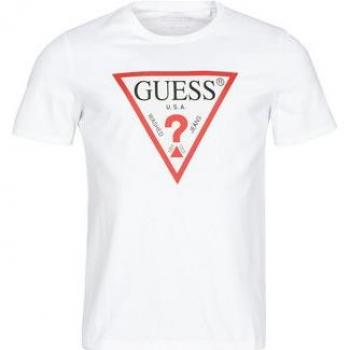 Guess CN SS ORIGINAL LOGO TEE in White