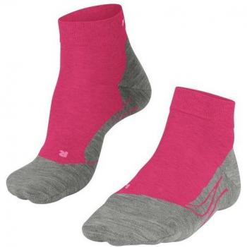 FALKE GO2 Red Short Socks for Women