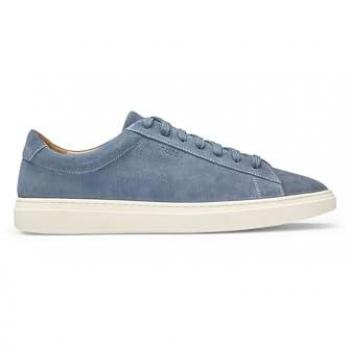 Hellblaue Kieran Sneaker mit Label-Details
