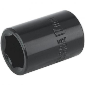 Sealey 1/2 Hexagon Impact Socket, 17mm, 1/2 Drive