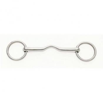 Filete de anillo Lorina con boca Cambridge 4.5in plata
