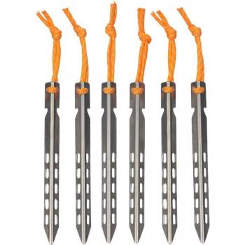 6/10pcs Lightweight Titanium Tent Poles for Camping
