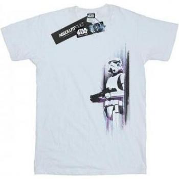 Star Wars meisjes T-shirt Rogue One Stormtrooper 12-13 wit