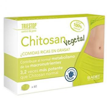 Eladiet Triestop Chitosan Vegetal 60 Comprimidos