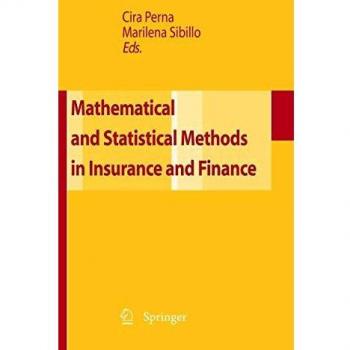 Mathematical and statistical methods for insurance and finance