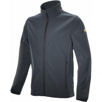 Diadora Giacca Utility Softshell Light Work S Grigio