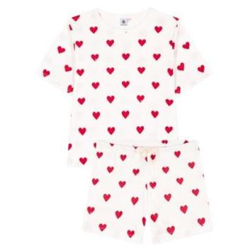 Pyjacourt Femme Cœur en Coton