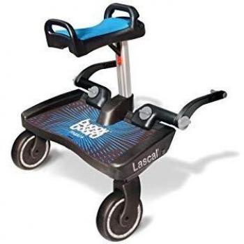 Lascal Buggy Board Maxi + mit Sitz blau