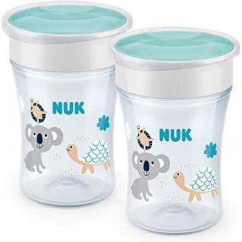 Tazzina Biberon NUK Magic – BPA‑Free, 230 ml, Turchese
