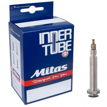 Mitas Presta Bicycle Inner Tubes – 20” / 24”, 1.75–2.5 mm, Unisex Black