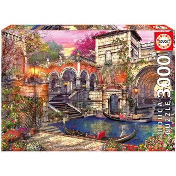 3000-piece puzzle Romance in Venice