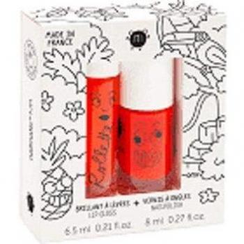 Nailmatic Set Tropical: Brillo Labial y Esmalte