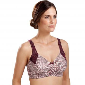 Renaissance Damen-BH mit filigraner Stickerei, 100% elastisch