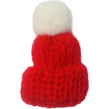 10Pcs Knitted Mini Hats for Children’s Crafts