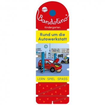 Bandolino. Rund um die Autowerkstatt: Lernspiel mit Lösungskontrolle für Kinder ab 4 Jahren