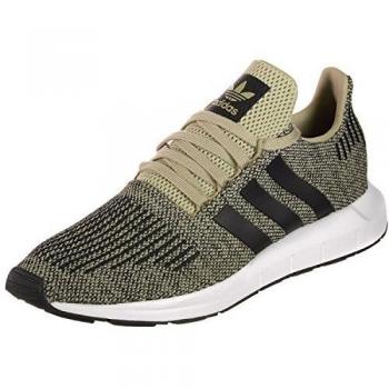 Adidas SWIFT RUN 117, Unisex Adults' Low-Top, Yellow, 7.5 UK