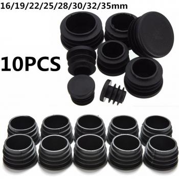 Protège-pieds de meubles, 10 unités, adaptés aux tubes ronds 16-35mm