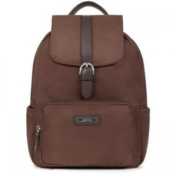 Sac à dos Hexagona Ref. 63704, dimensions 30 × 23 × 14 cm, Marron