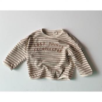 Vêtements rayés pour bébé 0-24M à manches longues
