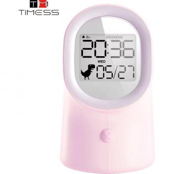 TIMESS Kleiner Dino Digitalwecker – Spezielle Timer‑Uhr für Studenten