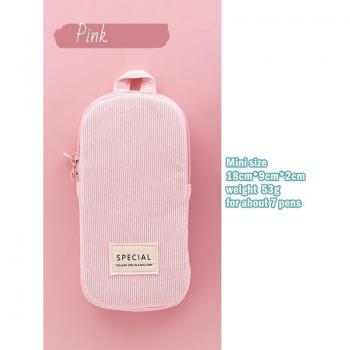 Angoo Mini Soft Touch Corduroy Pencil Case