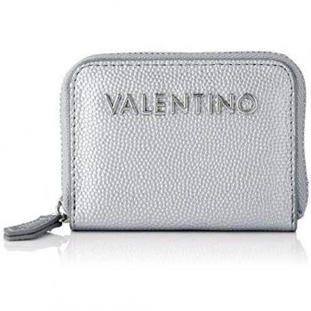 Valentino Kleine Damen Geldbörse Divina VPS1R4139G Silber 00 Damen