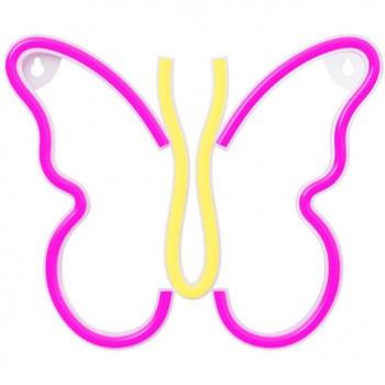 Lámpara Forever Neon Led Butterfly Pink