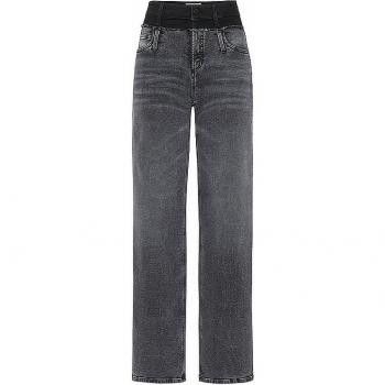 Cambio Damen Jeans SHANNEN grau 42/L34 Loose Fit 5-Pocket