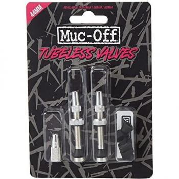 Válvula Tubeless Plata 44mm Muc-Off