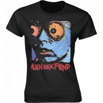 T-shirt da mare acido da donna Alien Sex Fiend