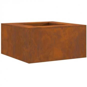 FirePit Pro 80x80x40 Weathering Steel Square