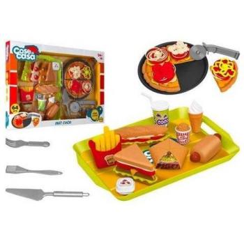 Playset de Comida Rápida y Pizza 42459