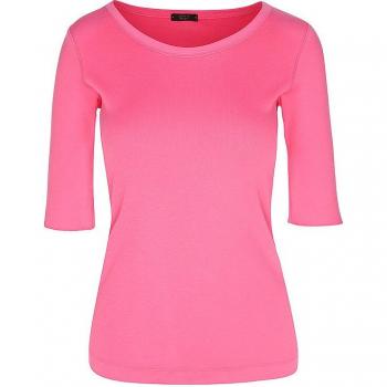 Marc Cain Damen T-Shirt Pink 1/2-Ärmel Größe 42