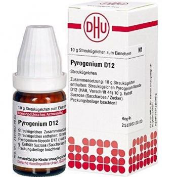Pyrogenium D12 DHU Globuli, 10 g Globuli