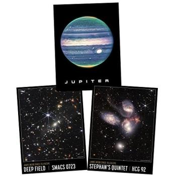 NASA James Webb Galaxy Poster Bundle – Jupiter & Stephan’s Quintet