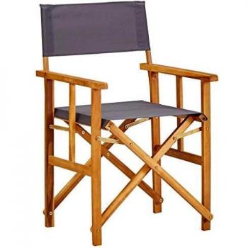 Director's Chairs Solid Acacia Wood Vidaxl