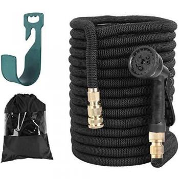 Tuyau d'arrosage flexible 23m pour jardin