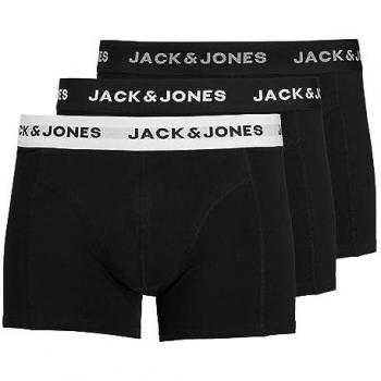 Jack & Jones JACSOLID Black Boxer Shorts for Men
