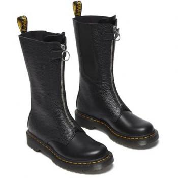 Bottes Dr. Martens 1B99 Front Zip Noir Femme Taille 36