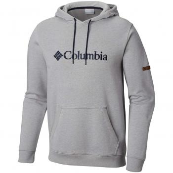 Columbia Herren Hoodie, CSC Basic Logo II, Grau, Baumwolle