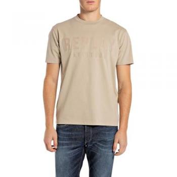 T-shirt in jersey con logo