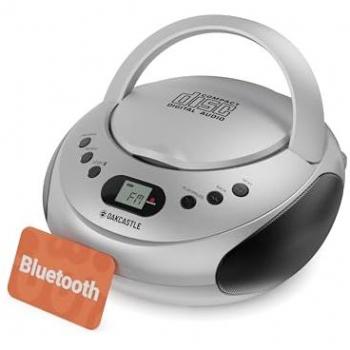 Oakcastle CD250 Silver Radio & Player
