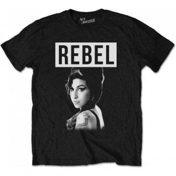 Blouse Noir M Amy Winehouse Unisex Rebel