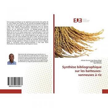 Synthèse bibliographique sur les batteuses-vanneuses à riz